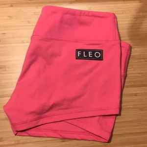 Pink Fleo Shorts